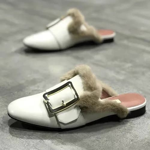 BALLY 2018 LADIES LERTHER SLIPPER - 발리 레더 여성 슬리퍼 B… - 1
