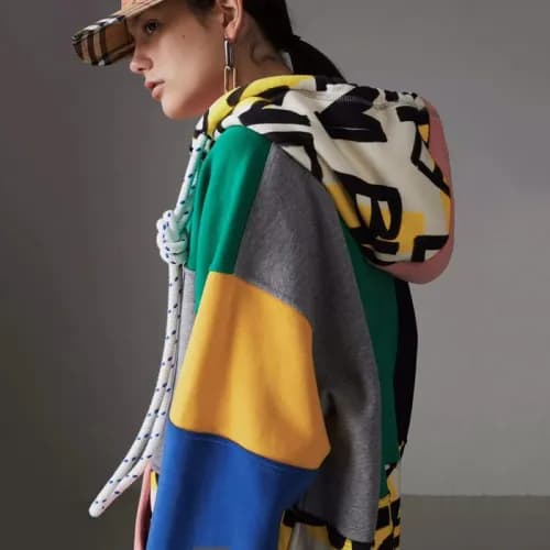BURBERRY SPIRITIS 2018 LADIES COTTON HOOD TEE - 버버… - 1