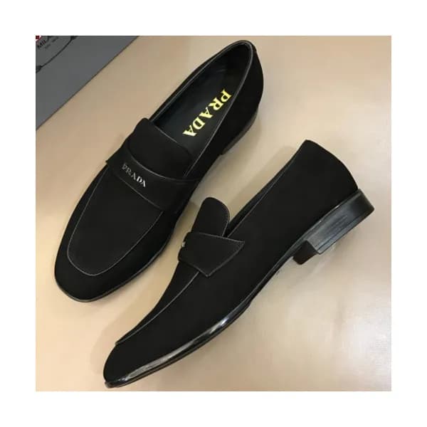 PRADA 2018 MENS STRAP LEATHER LOAFER - 프라다 남성 레더 … - 1