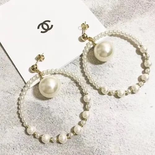 CHANEL Yellow Gold Earring - 샤넬 여성용 18k도금 옐로우 골… - 1