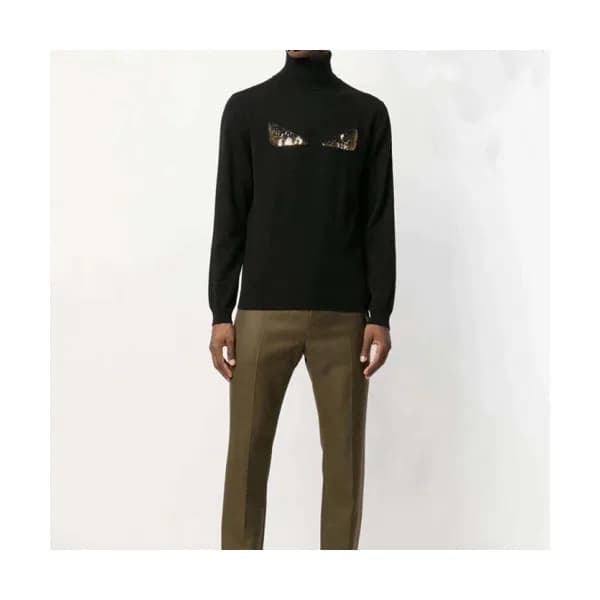 Fendi 2018 Mens Wool Round Tee - 펜디 남성 울 라운드티 FEN0… - 1