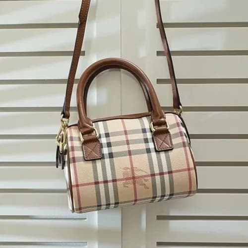 Burberry Baby Check Tote Shoulder Bag, 20cm - 버버리 … - 1