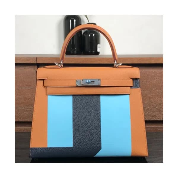 Hermes Kelly Leather Tote Shoulder Bag ,28cm - 에르메… - 1