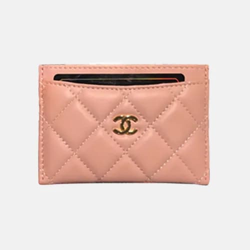 [1:1] Chanel 2018 Ladies Sheep Skin Card Purse - 샤… - 1
