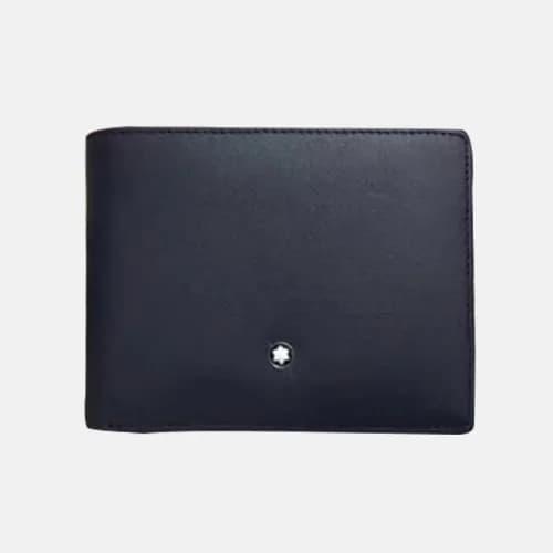 Montblanc 2018 Meistertuck Mens Logo Leather Bifol… - 1
