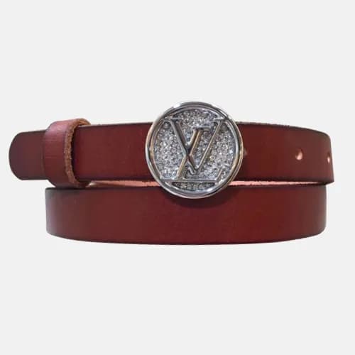 Louis vuitton 2019 Ladies Initial Logo Buckle Gltt… - 1