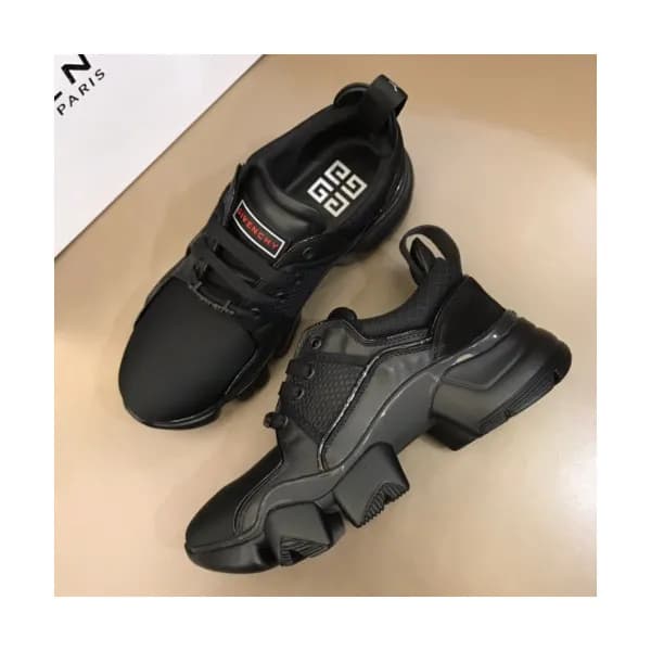 Givenchy 2019 Mens Logo Leather Trainer - 지방시 남성 로… - 1