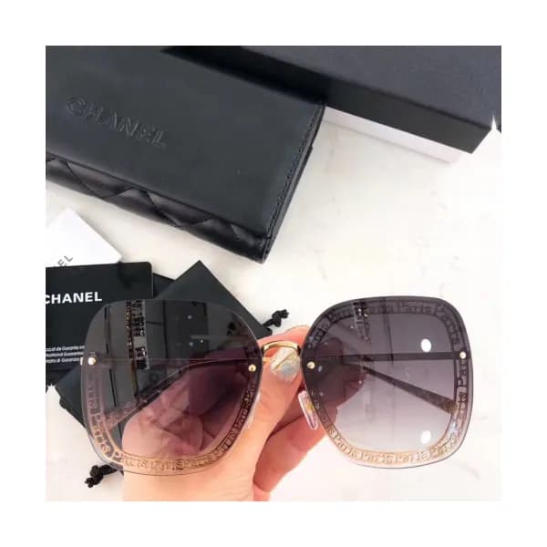 Chanel 2019 Mm/Wm Trendy Metal Frame Sunglasses - … - 1