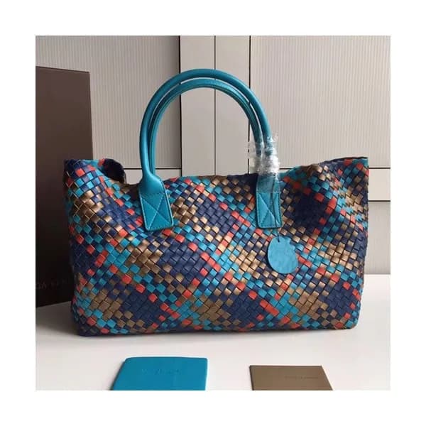 Bottega Veneta Leather Women Tote Shopper Bag,40cm… - 1
