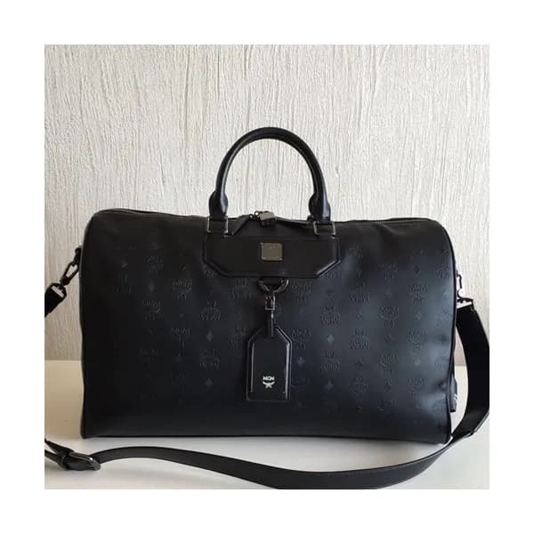 MCM Visetos 2019 Canvas Boston Bag,50.5cm - 엠씨엠 20… - 1