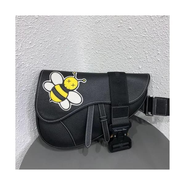 Dior x Kaws 2019 Saddle Belt Bag,28.6cm - 디올x카우스 2… - 1