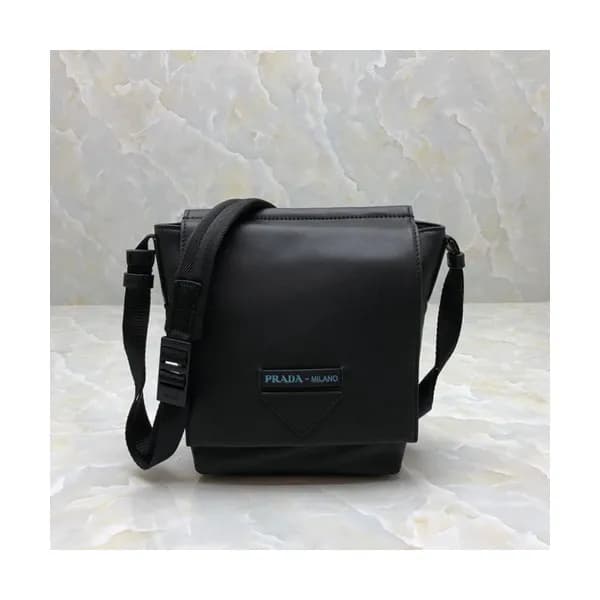 Prada 2019 Leather Shoulder Bag,20CM - 프라다 2019 레더… - 1