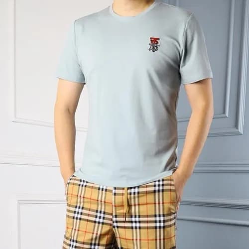 Burberry 2019 Mens Logo Polo Cotton Short Sleeved … - 1