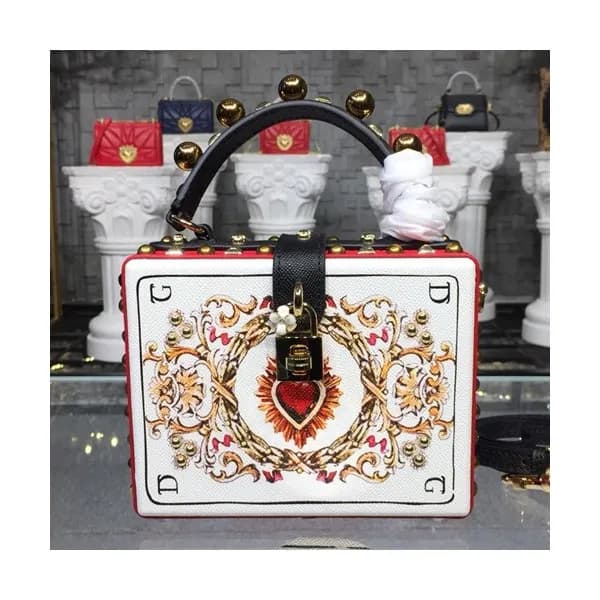 Dolce&Gabbana 2019 Leather Tote Shoulder Bag ,19.5… - 1