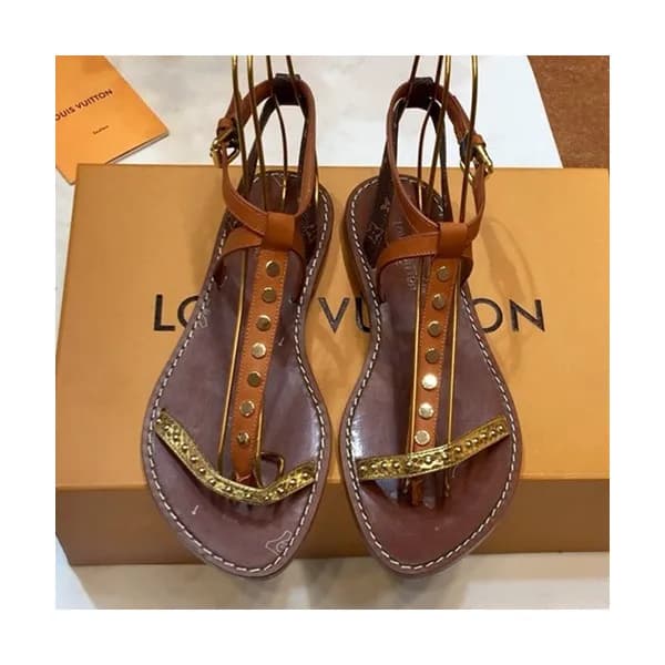Louis Vuitton 2019 Ladies Leather Sandal - 루이비통 20… - 1