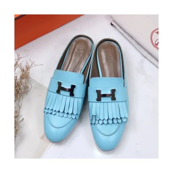 Hermes 2019 Ladies Leather Bloafer- 에르메스 2019 여성용 … - 1