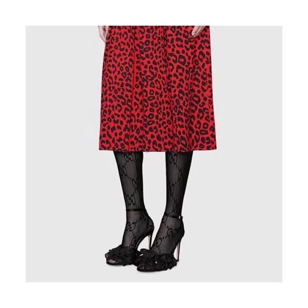 Gucci 2019 Ladies Lace High Heel Sandal - 구찌 2019 … - 1