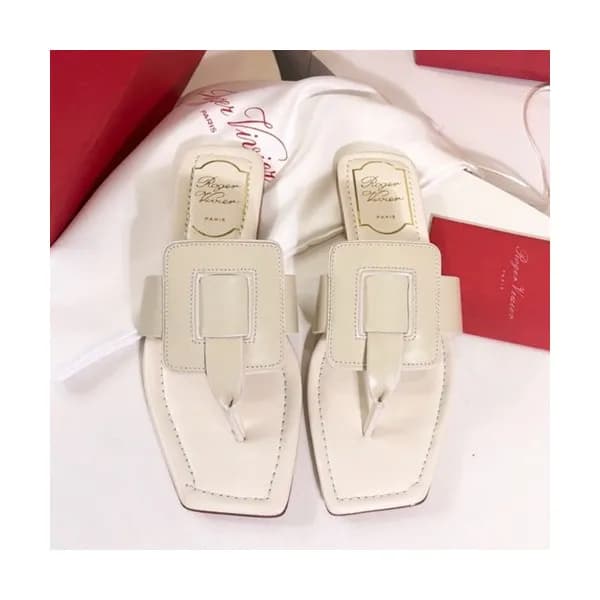 Roger Vivier 2019 Ladies Leather Slipper - 로저비비에 2… - 1