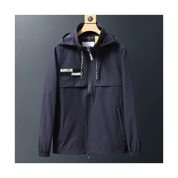Moncler 2019 Mens Logo Casual Zip-up Jacket - 몽클레어… - 1