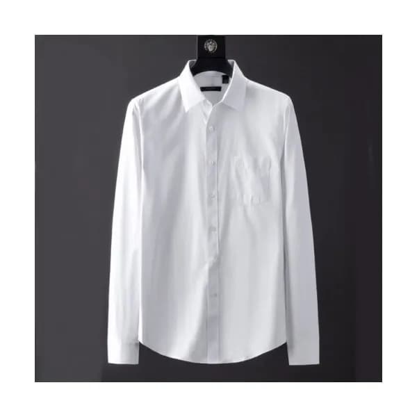 Louis vuitton 2019 Mens Logo Slim Fit Cotton shirt… - 1