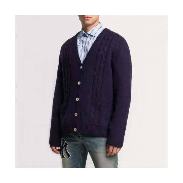 Gucci 2019 Mens Logo Basic Knit Cardigan - 구찌 2019… - 1
