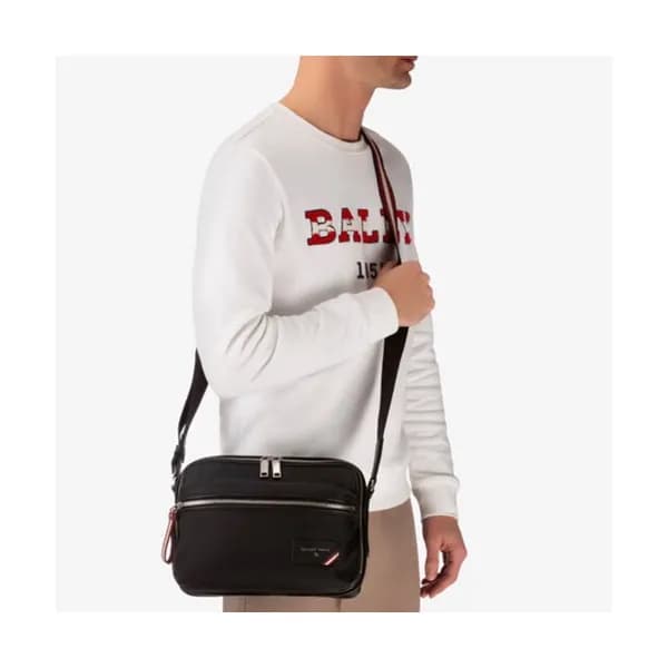 Bally 2019 Nylon Shoulder Bag,25cm - 발리 2019 나일론 … - 1