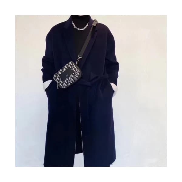 Dior 2019 Mens Business Basic Wool Coat - 디올 2019 … - 1