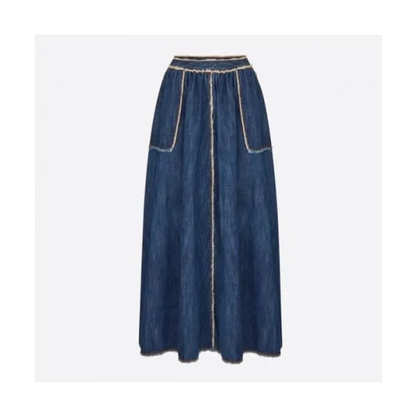 Dior Womens Trendy Long Skirt - 디올 여성 트렌디 데님 롱스커트 …