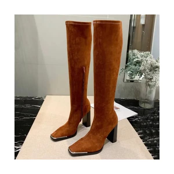 Alexander wang 2019 Ladies Suede High Heel Long Bo… - 1