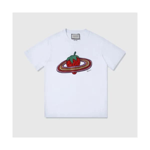 [매장판]Gucci 2019 Mm/Wm Logo Cotton Short Sleeved Ts… - 1