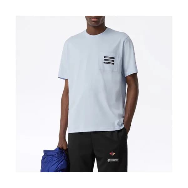 [버버리]Burberry 2020 Mm/Wm Logo Cotton Short Sleeved… - 1