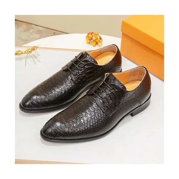 Louis Vuitton 2020 Mens Leather Oxford Shoes - 루이비… - 1