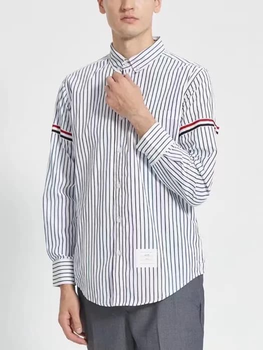 [톰브라운]Thom Browne 2023 Mm/Wm Strap Cotton Tshirts … - 1