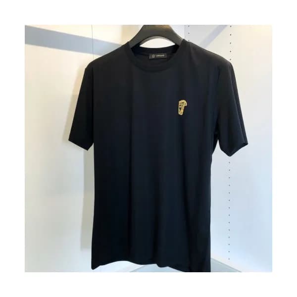 [베르사체]Versace 2020 Mens Logo Silket Short Sleeved … - 1