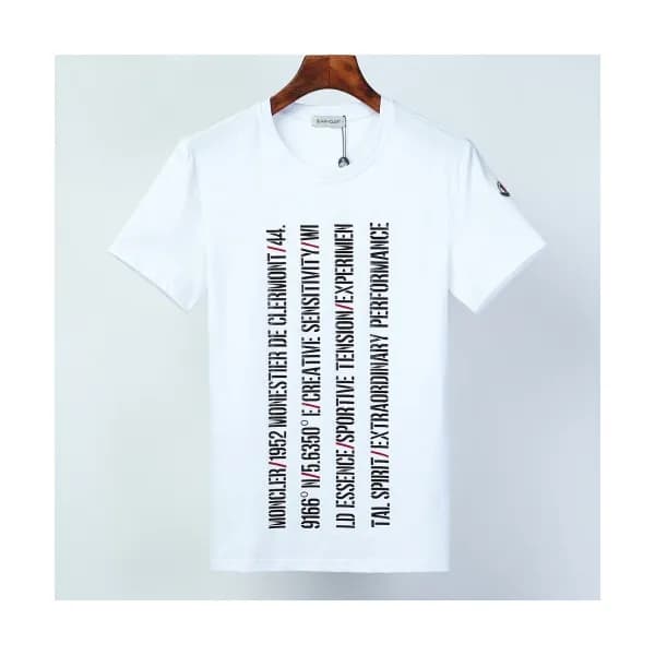 [매장판]Moncler 2020 Mens Logo Crew-neck Short Sleeve… - 1