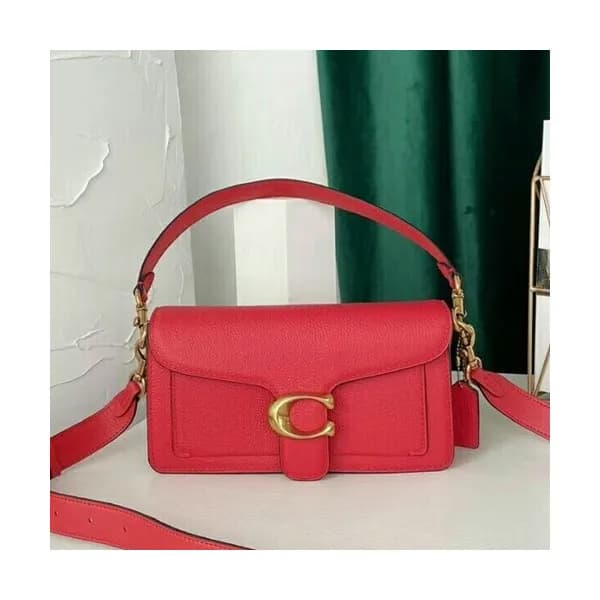 Coach 2020 Leather Tote Shoulder Bag,26cm - 코치 202… - 1
