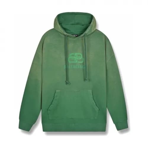 [발렌시아가]Balenciaga 2020 Mm/Wm Logo Cotton Hoodie - … - 1
