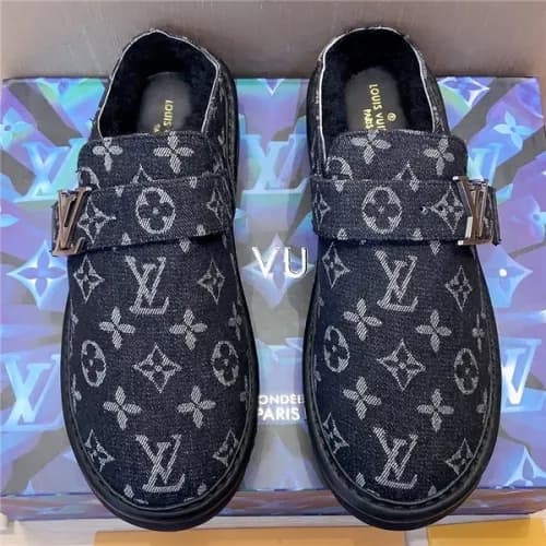 Louis Vuitton 2020 Men's Wool Slipper - 루이비통 2… - 1