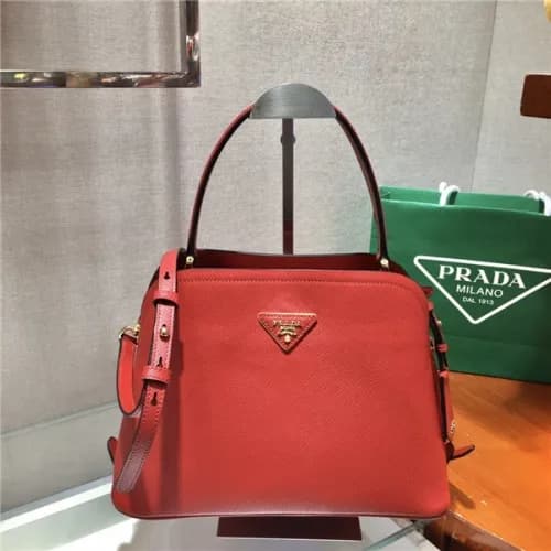 Prada 2020 Women's Leather Tote Shoulder Bag,2… - 1