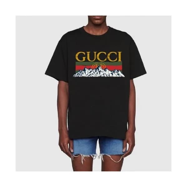 [매장판]Gucci 2021 Mm/Wm Logo Short Sleeved Tshirts -… - 1