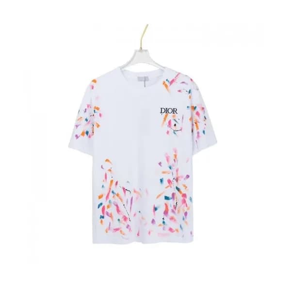 [디올]Dior 2021 Mm/Wm Casual Crew-neck Short Sleeved… - 1