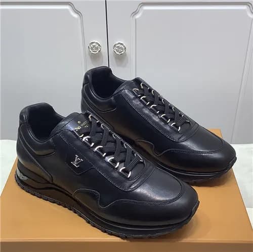 Louis Vuitton 2021 Men's Leather Sneakers - 루이… - 1