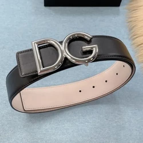 Dolce&Gabbana 2021 Men's Leather Belt,4.0cm - … - 1