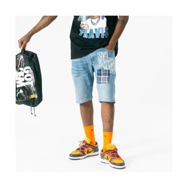 [디올]Dior 2020 Mens Logo Casual Denim Half Pants - … - 1