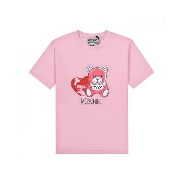 [모스키노]Moschino 2021 Mm/Wm Logo Cotton Short Sleeve… - 1