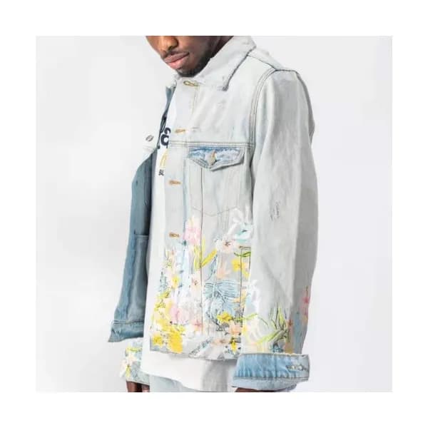 Amiri 2021 Mens Casual Denim Jackets Blue - 아미리 20… - 1