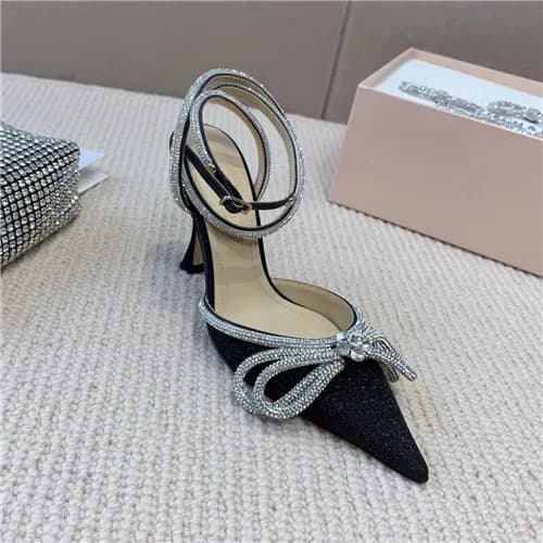 Mach & Mach 2021 Women's Leather/Silk High Hee…