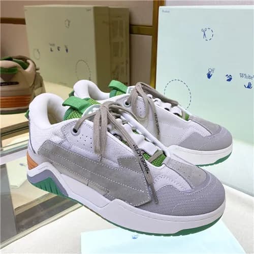 Off-White 2021 Men's Leather Sneakers,OFFS0080… - 1