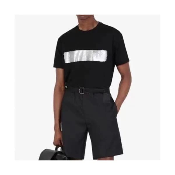 Givenchy Mens Logo Short Sleeved Tshirts Black - … - 1