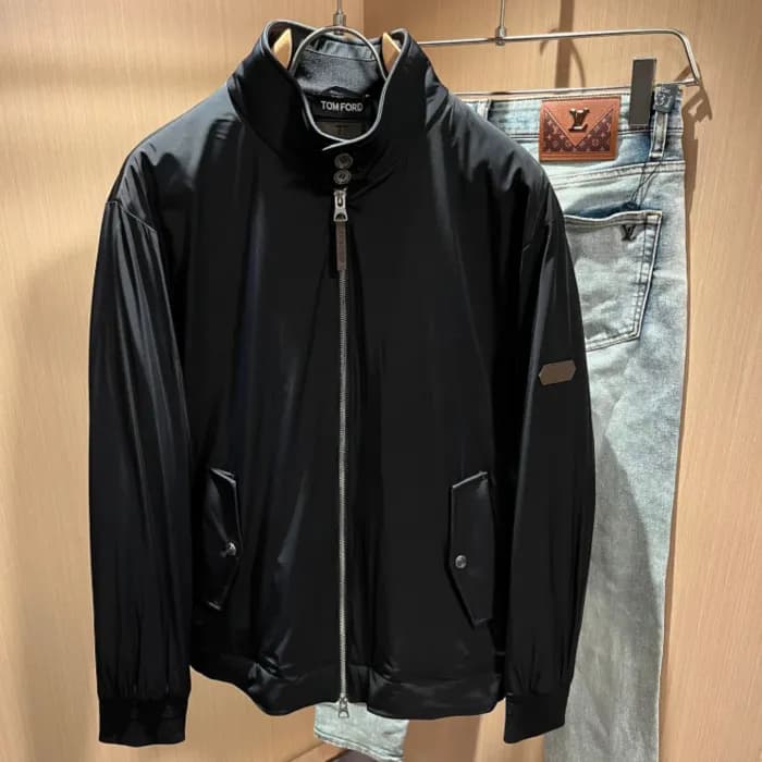 톰포드 남성 캐쥬얼 블랙 자켓 - Mens Black Jackets - tomf0043x - 1